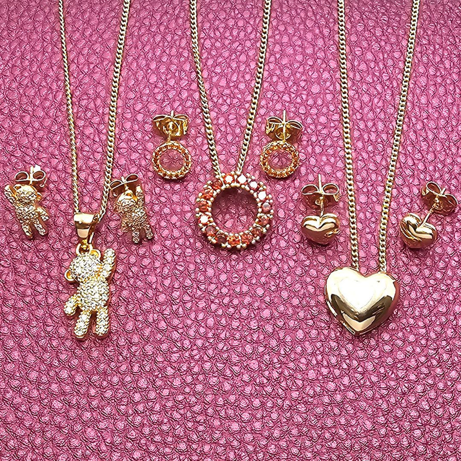 Gold Filled earring and pendant sets wholesale
