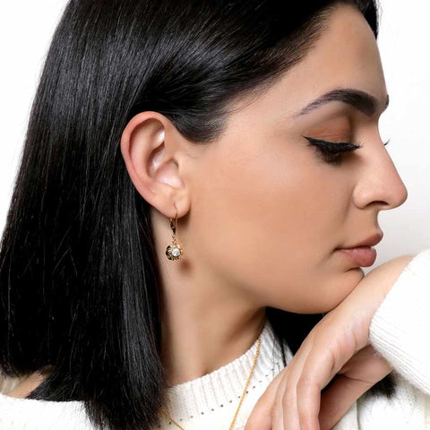 Oro Laminado Gold Filled Leverback Earrings Wholesale