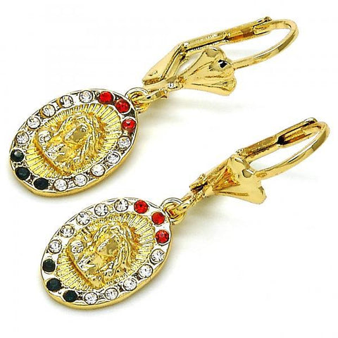 Gold Dangling Earrings