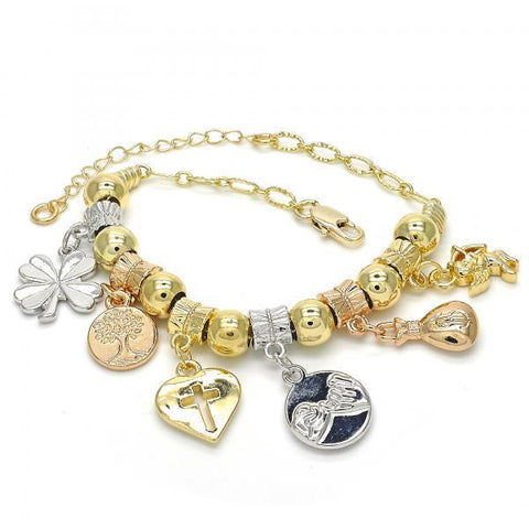 Tricolor Jewelry - Gold Filled Style