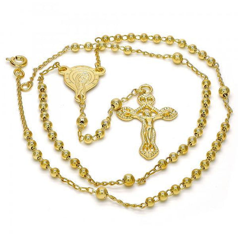 Gold Filled Style Thin Rosaries Wholesale