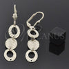 Oro Laminado Long Earring, Gold Filled Style Polished, Golden Finish, 5.082.011