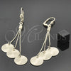 Oro Laminado Long Earring, Gold Filled Style Polished, Golden Finish, 5.091.003