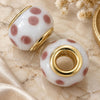 Oro Laminado Love Link Pendant, Gold Filled Style Enamel Finish, Golden Finish, 5.160.004
