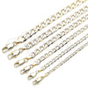 Oro Laminado Basic Necklace, Gold Filled Style Curb Design, Polished, Golden Finish, 5.222.005.24 (100 Gauge, Thickness, 24 Inches Length)