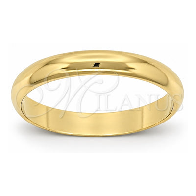 Oro Laminado Wedding Ring, Gold Filled Style Polished, Golden Finish, 5.164.027.06 (Size 6)