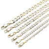 Oro Laminado Basic Necklace, Gold Filled Style Curb Design, Polished, Golden Finish, 5.222.003.24 (140 Gauge, 06 MM Thickness, 24 Inches Length)