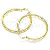 Oro Laminado Large Hoop, Gold Filled Style Polished, Golden Finish, 5.134.021.45
