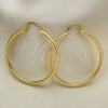 Oro Laminado Large Hoop, Gold Filled Style Polished, Golden Finish, 5.134.021.45