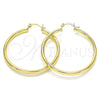 Oro Laminado Large Hoop, Gold Filled Style Polished, Golden Finish, 5.134.021.45