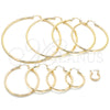 Oro Laminado Large Hoop, Gold Filled Style Polished, Golden Finish, 5.134.021.45