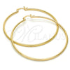 Oro Laminado Large Hoop, Gold Filled Style Polished, Golden Finish, 5.134.004.60