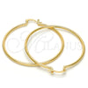 Oro Laminado Medium Hoop, Gold Filled Style Polished, Golden Finish, 5.134.007.45