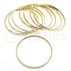 Oro Laminado Semanario Bangle, Gold Filled Style Polished, Golden Finish, 5.232.004.06 (04 MM Thickness, Size 6 (2.75 Diameter))