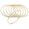 Oro Laminado Semanario Bangle, Gold Filled Style Polished, Golden Finish, 5.232.002.05 (02 MM Thickness, Size 5 (2.50 Diameter))