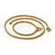 Oro Laminado Necklace and Bracelet, Gold Filled Style Polished, Golden Finish, 5.221.003.18