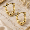 Oro Laminado Children Hoop, Gold Filled Style Diamond Cutting Finish, Golden Finish, 5.159.083