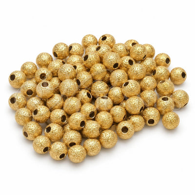 Oro Laminado Bead, Gold Filled Style Matte Finish, Golden Finish, 5.234.027.03.100