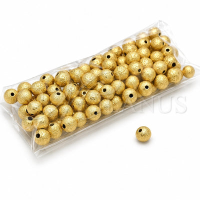 Oro Laminado Bead, Gold Filled Style Matte Finish, Golden Finish, 5.234.027.06.100