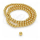 Oro Laminado Bead, Gold Filled Style Ball Design, Polished, Golden Finish, 5.234.028.05.100