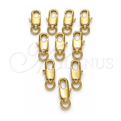 Oro Laminado Lobster Clasp, Gold Filled Style Polished, Golden Finish, 5.234.002.10