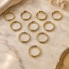 Oro Laminado Bead, Gold Filled Style Polished, Golden Finish, 5.234.004