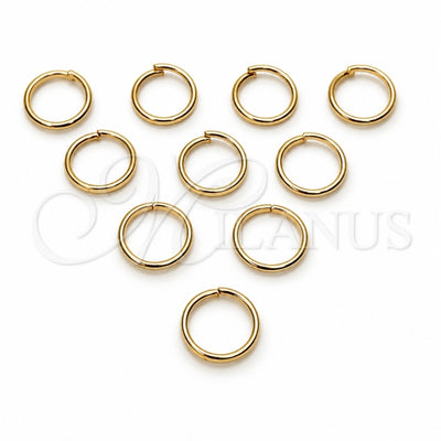 Oro Laminado Bead, Gold Filled Style Polished, Golden Finish, 5.234.004