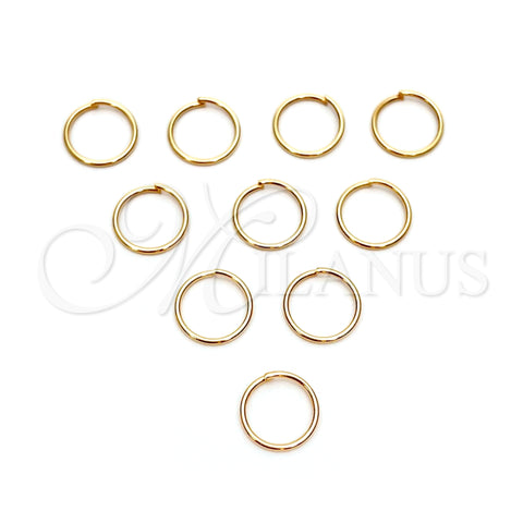 Oro Laminado Bead, Gold Filled Style Polished, Golden Finish, 5.234.005