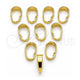Oro Laminado Bail, Gold Filled Style Polished, Golden Finish, 5.234.018.10