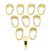 Oro Laminado Bail, Gold Filled Style Polished, Golden Finish, 5.234.018.10