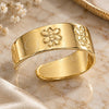 Oro Laminado Elegant Ring, Gold Filled Style Polished, Golden Finish, 01.63.0093 (One size fits all)