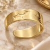 Oro Laminado Elegant Ring, Gold Filled Style Polished, Golden Finish, 01.63.0096 (One size fits all)