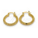 Oro Laminado Small Hoop, Gold Filled Style Polished, Golden Finish, 5.158.033.25