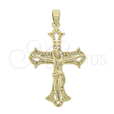 Oro Laminado Religious Pendant, Gold Filled Style Buffalo Design, Polished, Golden Finish, 5.192.039 for wholesale, main product view