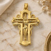 Oro Laminado Religious Pendant, Gold Filled Style Polished, Golden Finish, 5.189.022