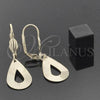 Oro Laminado Dangle Earring, Gold Filled Style Polished, Golden Finish, 02.63.1129