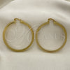 Oro Laminado Medium Hoop, Gold Filled Style Polished, Golden Finish, 5.136.023.45