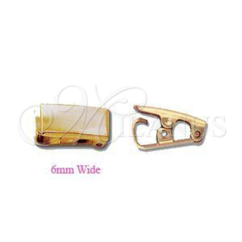 Oro Laminado Lock, Gold Filled Style Polished, Golden Finish, 147.046.10