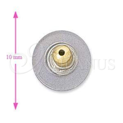 Oro Laminado Jewelry Supplies, Gold Filled Style Polished, Golden Finish, 147.048.10