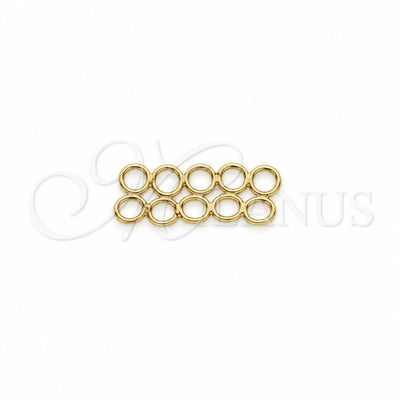 Oro Laminado Fancy Necklace, Gold Filled Style Polished, Golden Finish, 147.049 Ring (10) for wholesale, main product view