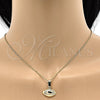 Oro Laminado Fancy Pendant, Gold Filled Style Ball Design, Diamond Cutting Finish, Golden Finish, 5.183.038