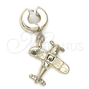 Oro Laminado Love Link Pendant, Gold Filled Style Polished, Golden Finish, 5.163.008