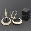Oro Laminado Dangle Earring, Gold Filled Style Polished, Golden Finish, 5.121.006