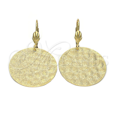 Dorado Oro Laminado Aretes, vista principal del producto por Mayoreo, vista principal del producto