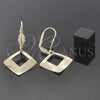 Oro Laminado Dangle Earring, Gold Filled Style Polished, Golden Finish, 5.067.011