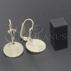 Oro Laminado Dangle Earring, Gold Filled Style Polished, Golden Finish, 5.081.017