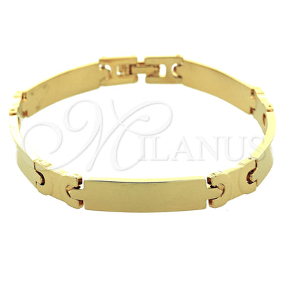 Dorado Oro Laminado Pulsera, vista principal del producto por Mayoreo, vista principal del producto