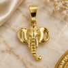 Oro Laminado Fancy Pendant, Gold Filled Style Elephant Design, Polished, Golden Finish, 5.183.014