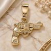 Oro Laminado Fancy Pendant, Gold Filled Style Polished, Golden Finish, 5.180.036