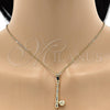 Oro Laminado Fancy Pendant, Gold Filled Style Ball Design, Diamond Cutting Finish, Golden Finish, 5.183.021